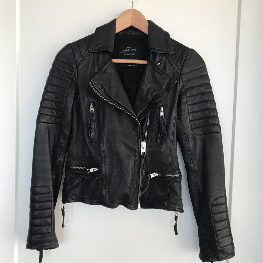 ❌SOLD❌ All Saints Leather Jacket